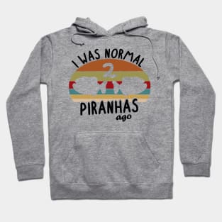 Piranha saying predatory fish aquarium sea salt water Hoodie